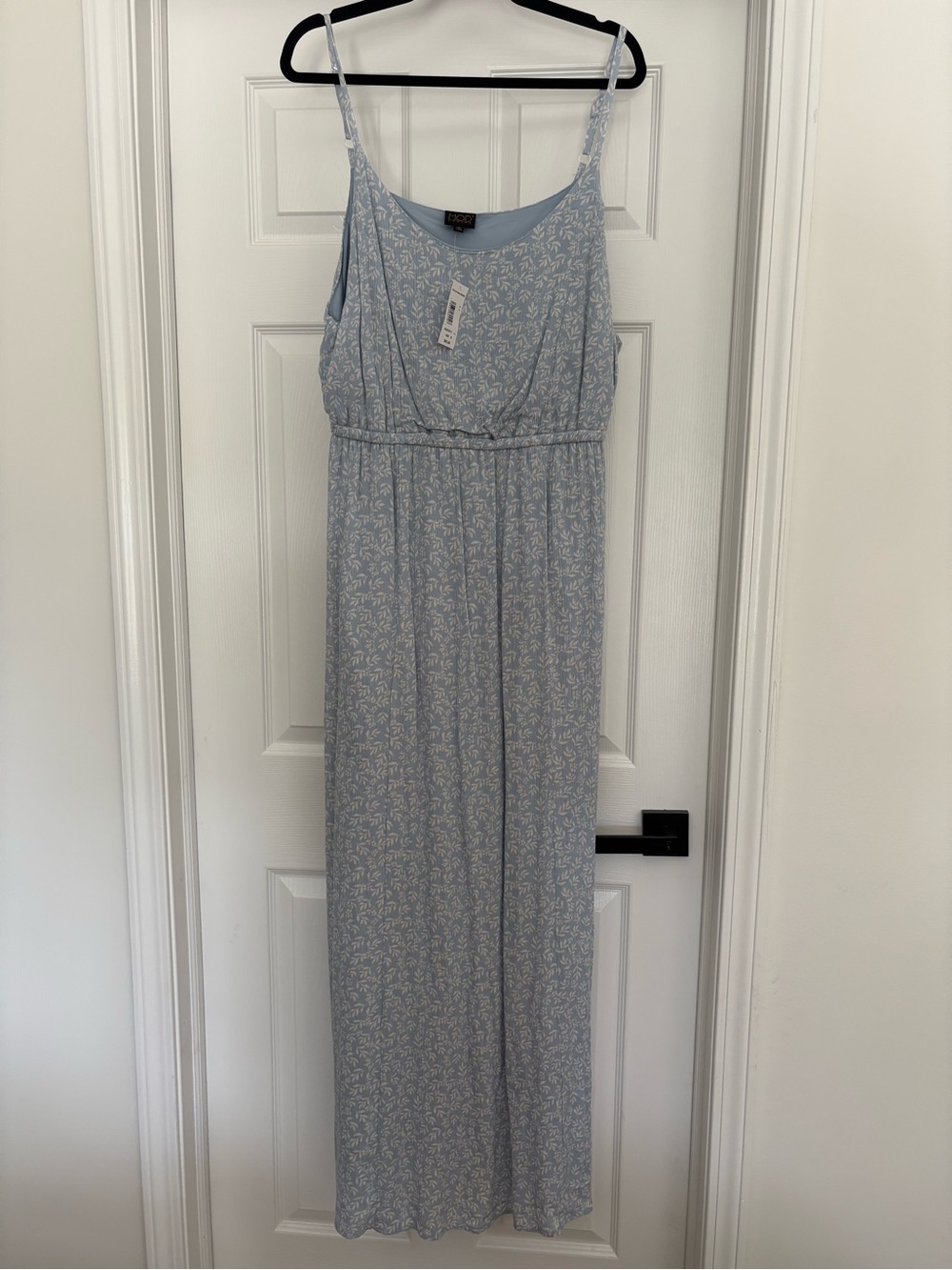 Light blue maxi dress